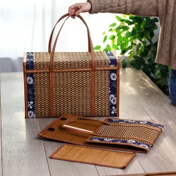 Bamboo Weaving Storage - Image 3