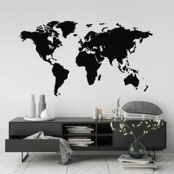 World Map Wall Sticker - Image 2
