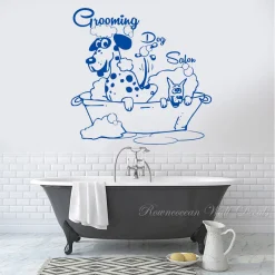 Grooming Salon Dog Wall Sticker - Image 2