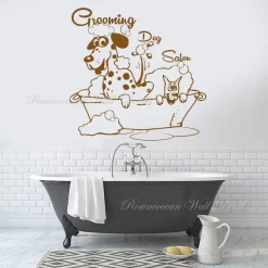 Grooming Salon Dog Wall Sticker - Image 3
