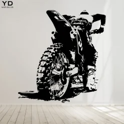 Motocross Dirt Bike Wall Sticker - Image 2
