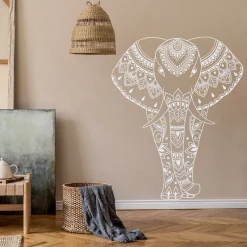Boho Elephant Wall Stickers - Image 4
