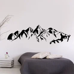 Mountain Range Wall Stickers - Image 2