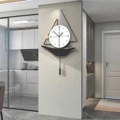 Sailboat Shaped Wall Clock - Image 2