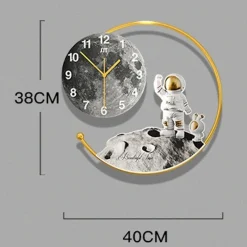 Astronaut Moon Landing Wall Clock - Image 2
