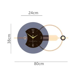 Nordic 3D Wall Clock - Image 3