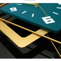 Nordic Square Swing Wall Clock - Image 6