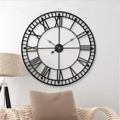Vintage Industrial Style Wall Clock - Image 5