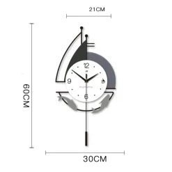 Bilayer Swing Wall Clocks - Image 4
