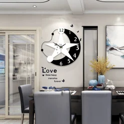 Cartoon Star Wall Clock - Image 5