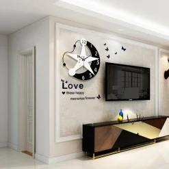 Cartoon Star Wall Clock - Image 2