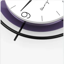 Cartoon Panda Ornament Wall Clock - Image 6