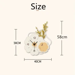 Flower Wall Clocks - Image 3