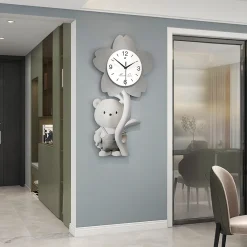 Cartoon Cat Wall Clock - Image 4