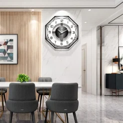 Nordic Silent Wall Clock - Image 2