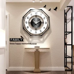 Nordic Silent Wall Clock - Image 4