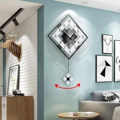 Swing Wall Clock Nordic - Image 2