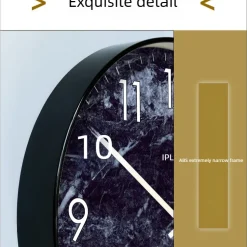 Ultra Quiet Wall Clock - Image 5