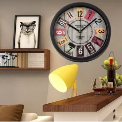 Retro Style Wall Clock - Image 3