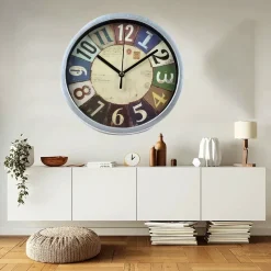 Retro Style Wall Clock - Image 2