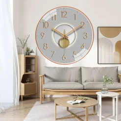 Wall Clock Round Retro - Image 3