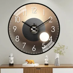 Wall Clock Round Retro - Image 4