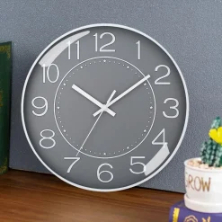Stereo Silent Round Wall Clock - Image 3