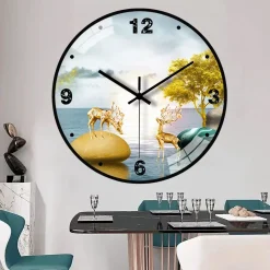 Glass Wall Clock Beauty Style Series - Image 4