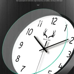 Circular Clocks Noiseless Bedside - Image 4