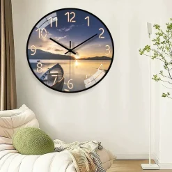 Wall Clock Nordic Quartz - Image 2