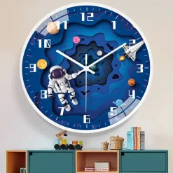 Space Astronaut Children's Wall Clock - Image 3