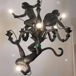 Retro Monkey Chandelier Light - Image 2