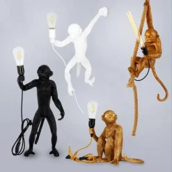 Retro Monkey Chandelier Light - Image 3