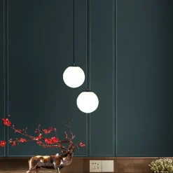 Italy Glass Ball Pendant - Image 5