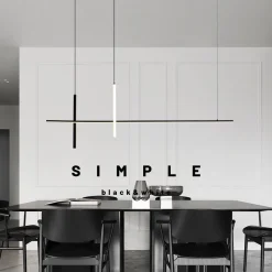 Minimalist Dimmable LED Chandelier - Image 4