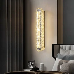 Oval Crystal Wall Lamps - Image 4