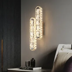 Oval Crystal Wall Lamps - Image 2