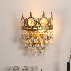 Luxury Crystal Crown Chandelier - Image 3