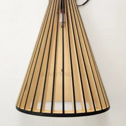 Wooden Spoke Wall Lamp - Image 5