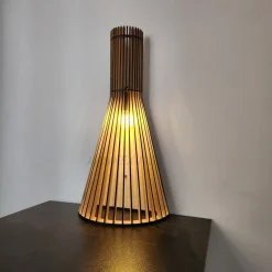 Wooden Spoke Wall Lamp - Image 4