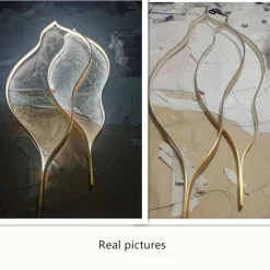 Minimalist Wave Strip Chandelier - Image 5