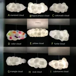 Simulation Cloud Pendant Lamp - Image 6