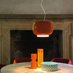 Original Color Glass LED Chandelier - Image 6