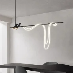 Hose Led Chandelier Black - Image 2