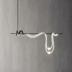 Hose Led Chandelier Black - Image 5