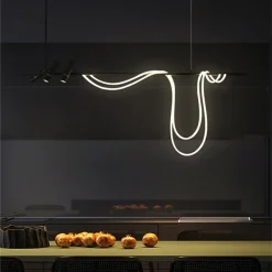 Hose Led Chandelier Black - Image 4