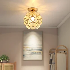 Copper Petal LED Chandelier - Image 2