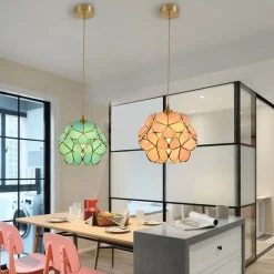 Copper Petal LED Chandelier - Image 3