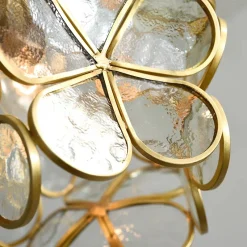 Copper Petal LED Chandelier - Image 6