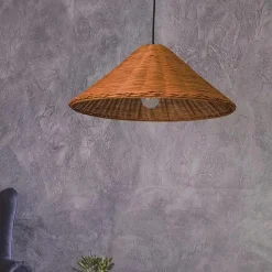 Retro Handmade Rattan Pendant Chandeliers - Image 5